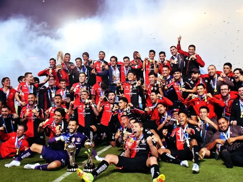 Atlas, campeón de la Liga MX.