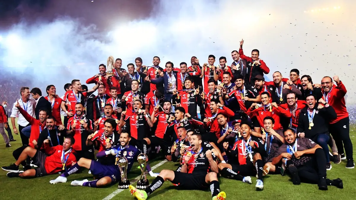 Atlas, campeón de la Liga MX.