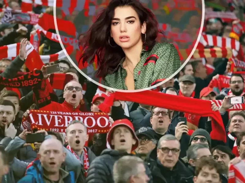 Fans del Liverpool convierten en su himno la canción “One Kiss” de Dua Lipa