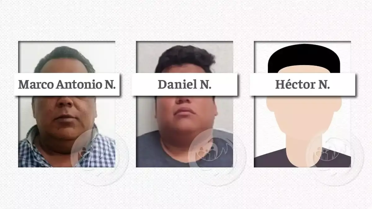 Detenidos por homicidio.