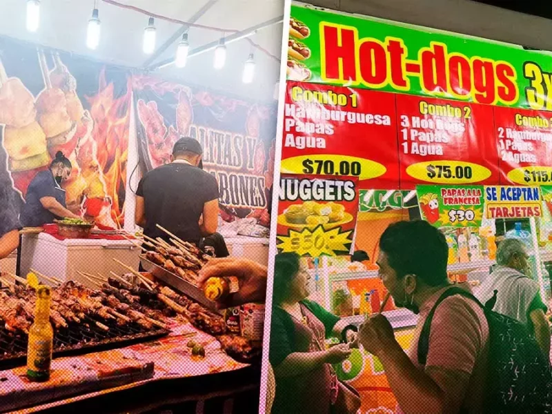 Guía para comer en la Feria de Puebla con menos de 100 pesos