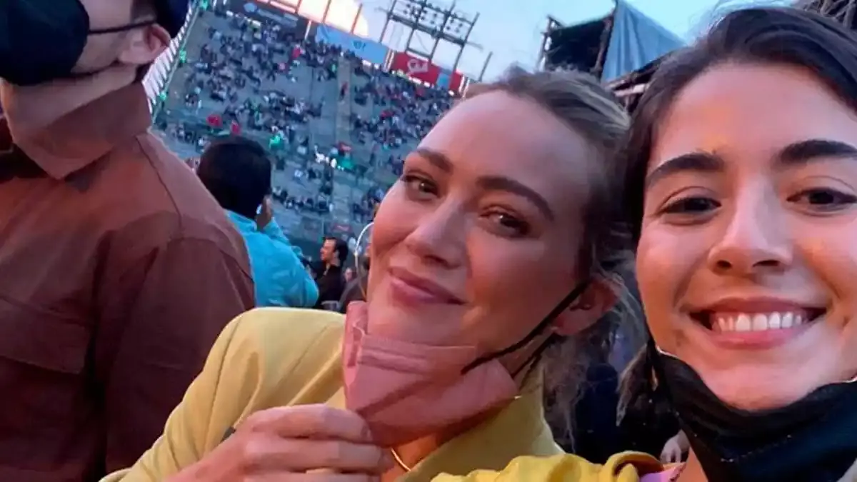 Hilary Duff en la Ciudad de México.