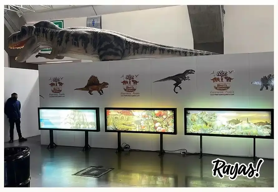 Huerta Dinosaurio, parque temático.
