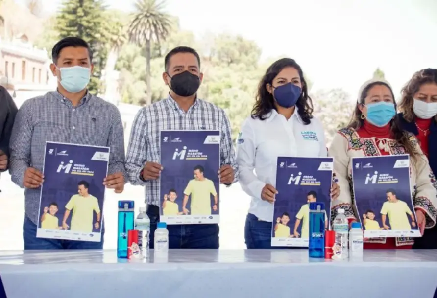 Presenta Mundo Tlatehui Medio Maratón en Conmemoración del Día del Padre