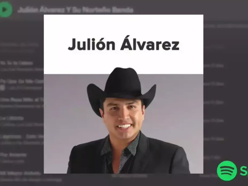 Julión Álvarez en Spotify.