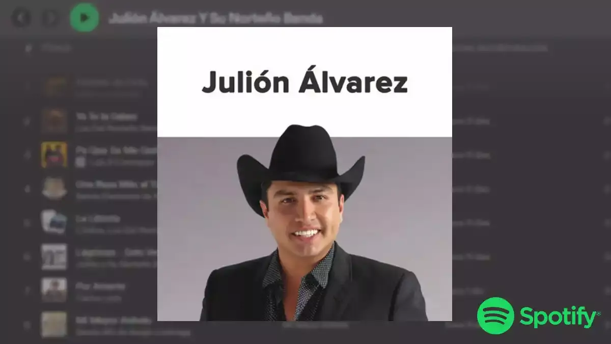 Julión Álvarez en Spotify.