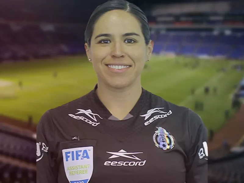 Karen Díaz, árbitra mexicana.