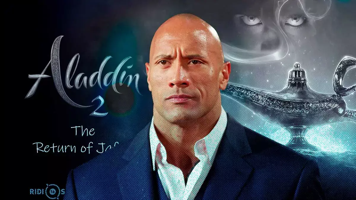La Roca será el nuevo Genio en Aladdin 2.