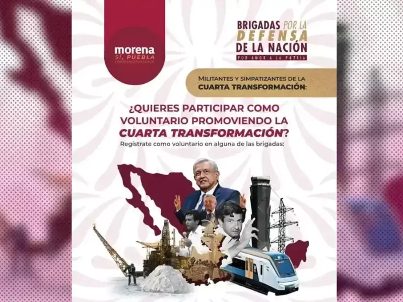 Morena en Puebla.