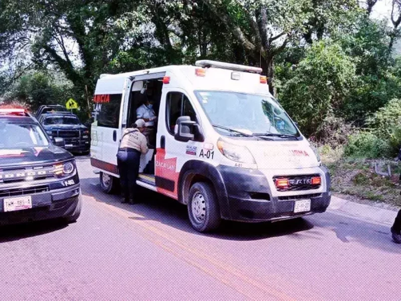 Un motociclista falleció y otro resultó herido en Zacatlán