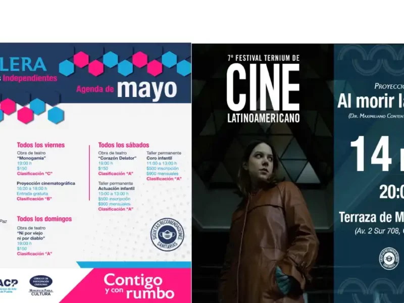 La ciudad de Puebla se llena de arte y de cultura.