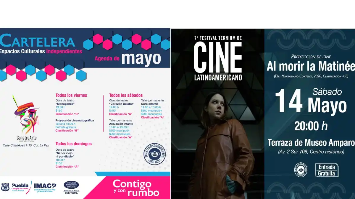 La ciudad de Puebla se llena de arte y de cultura.