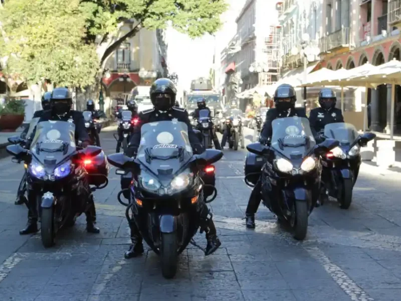 Desarrollo del desfile del 5 de mayo.