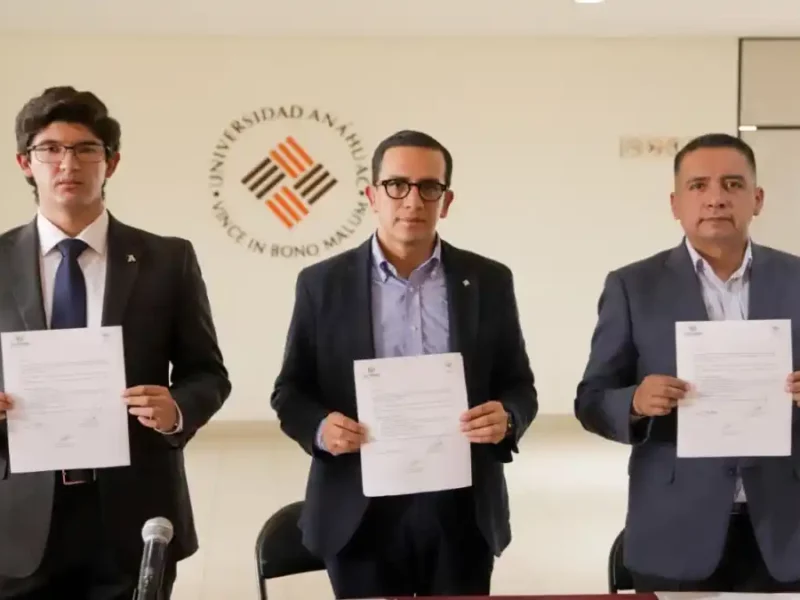 San Andrés Cholula y Universidad Anáhuac trabajan en conjunto.