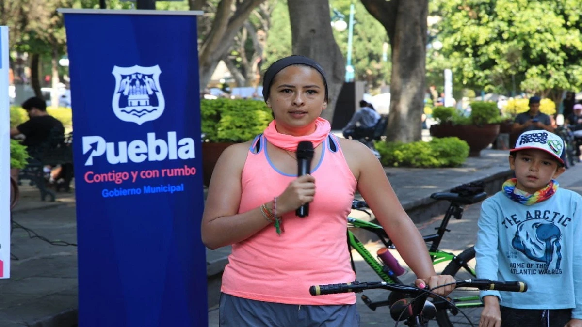 Campaña 30 días en bici en Puebla.