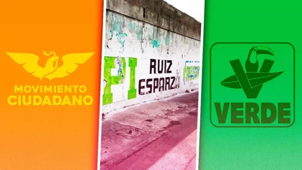 Partidos políticos se deslindan de bardas que siguen pintadas en Puebla con propaganda electoral