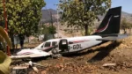 Avioneta en la que viajaba Geraldine Ponce, presidenta municipal de Tepic, sufre accidente