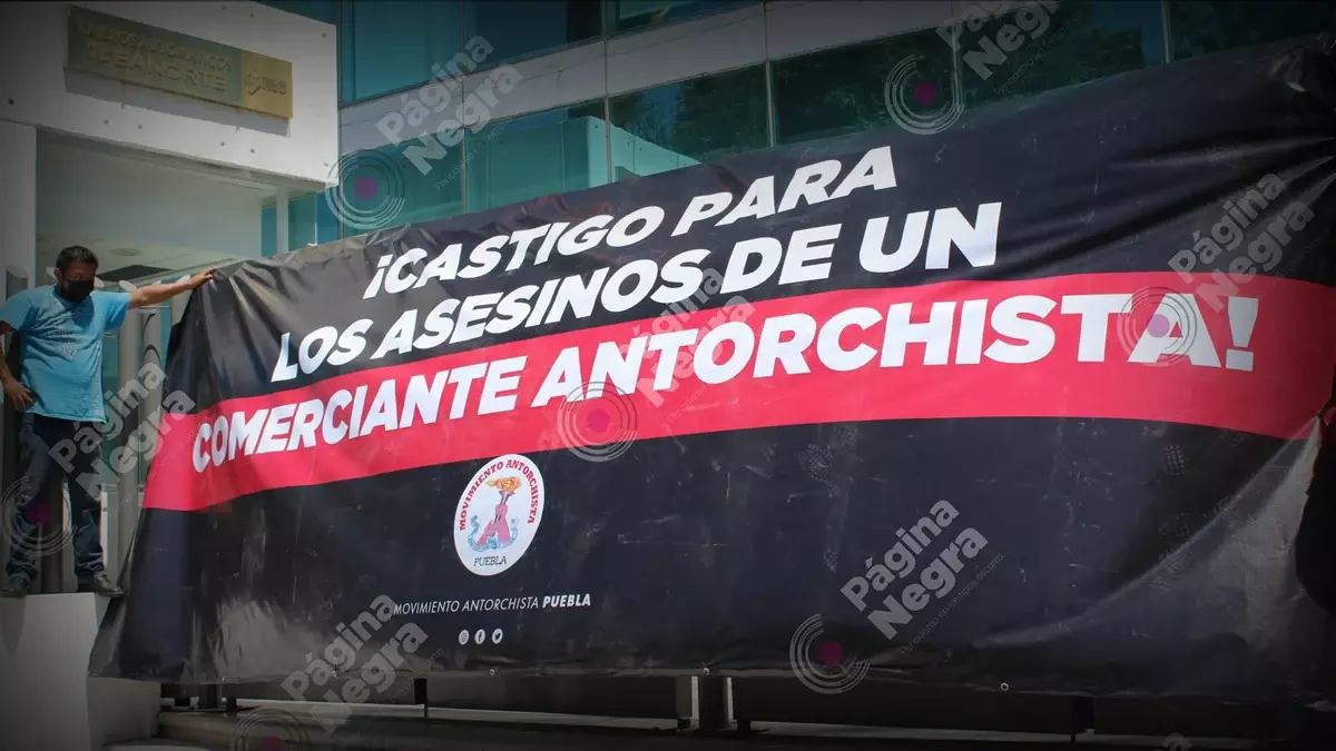 Integrantes de Antorcha Campesina exigieron justicia.