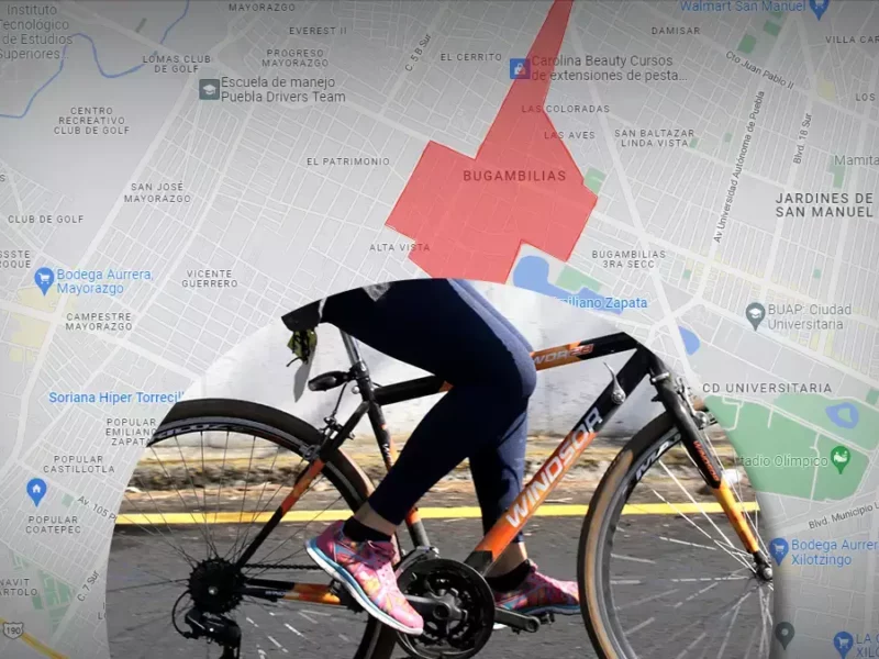 Balean a ciclista en Bugambilias y muere horas después.