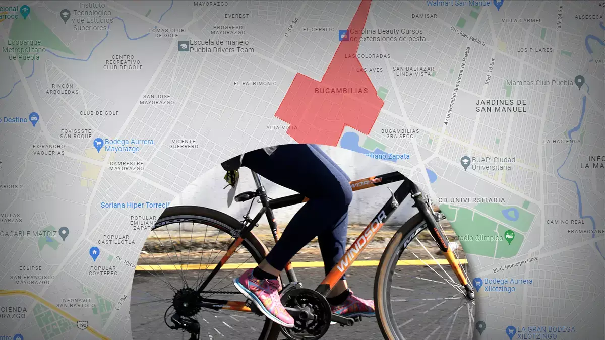 Balean a ciclista en Bugambilias y muere horas después.