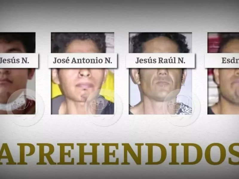 Detienen a cuatro hombres por el descuartizado de Las Ninfas.