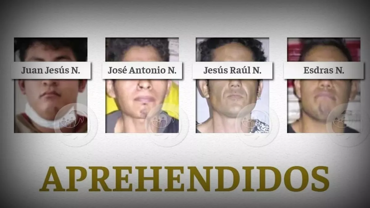 Detienen a cuatro hombres por el descuartizado de Las Ninfas.