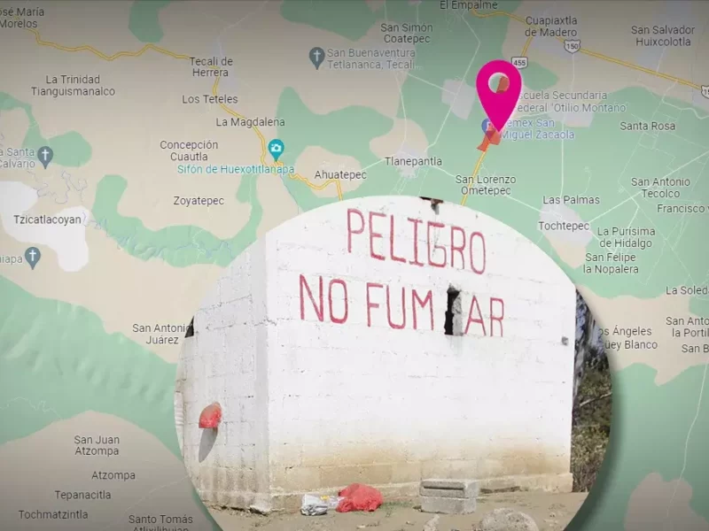 Explosión de polvorín en Zacaola.