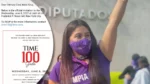 Invitan a la poblana Olimpia Coral a gala de la revista Time
