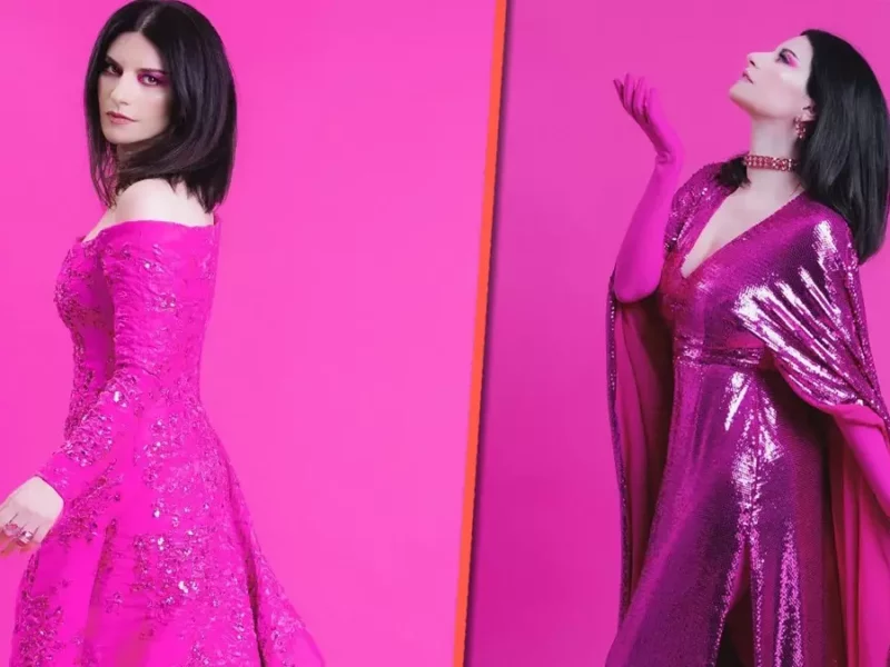 Laura Pausini sorprende como conductora Eurovision.