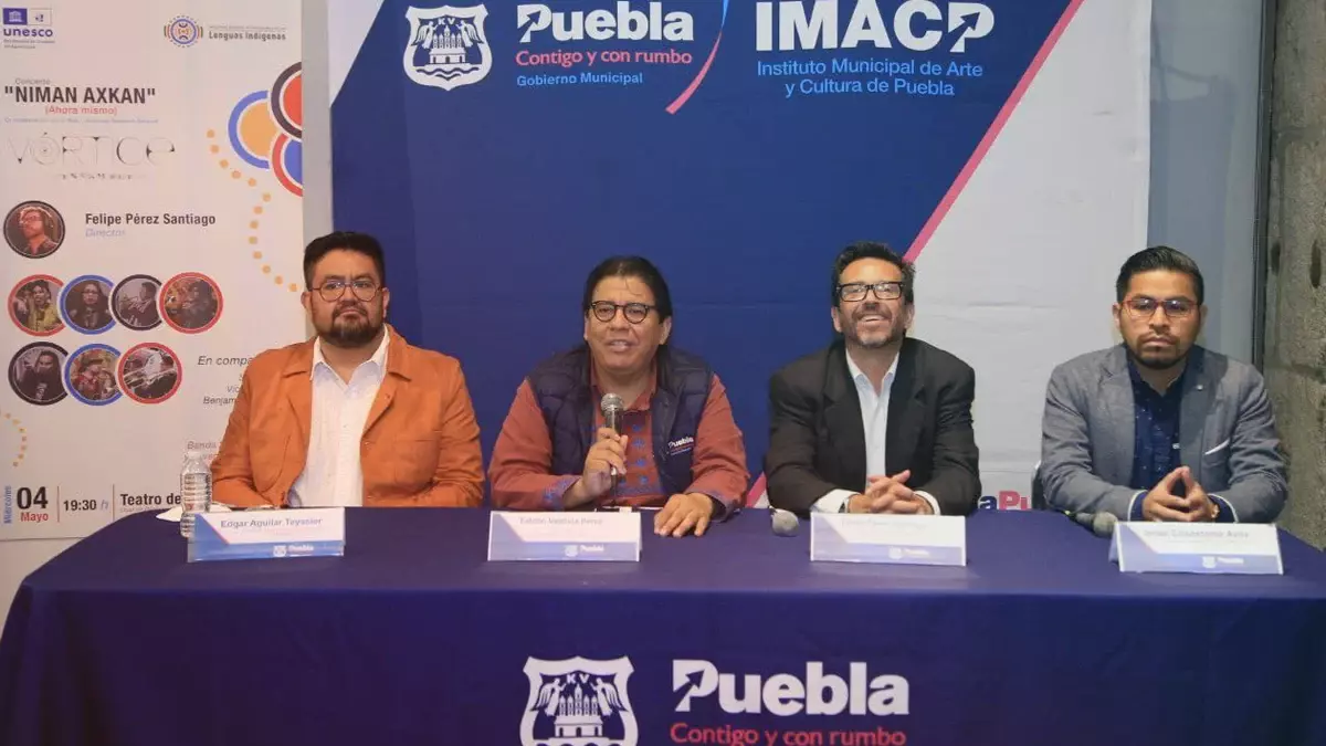 el concierto de música urbana en lenguas indígenas a presentarse en Puebla