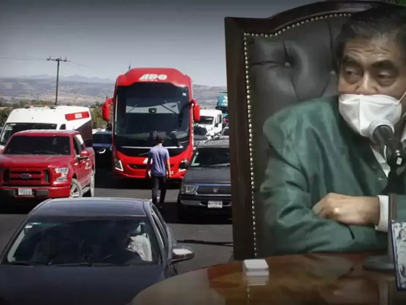 Pobladores son los responsables de asaltos en carreteras de Puebla.