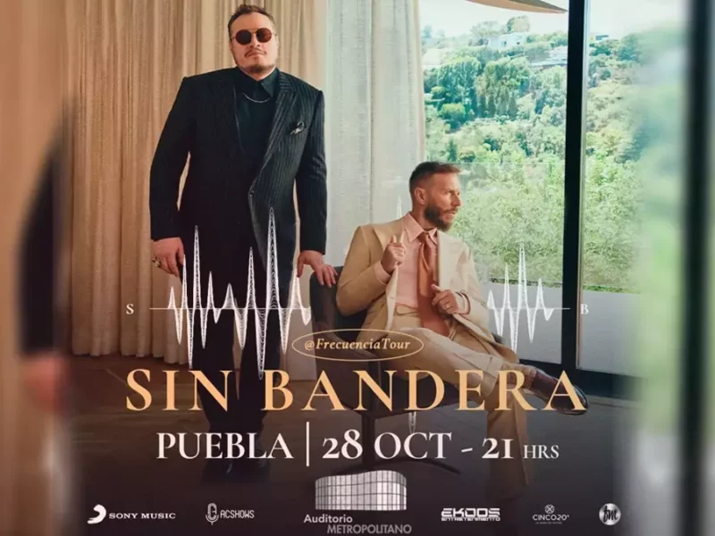 Sin Bandera presentará nueva gira y album en Puebla