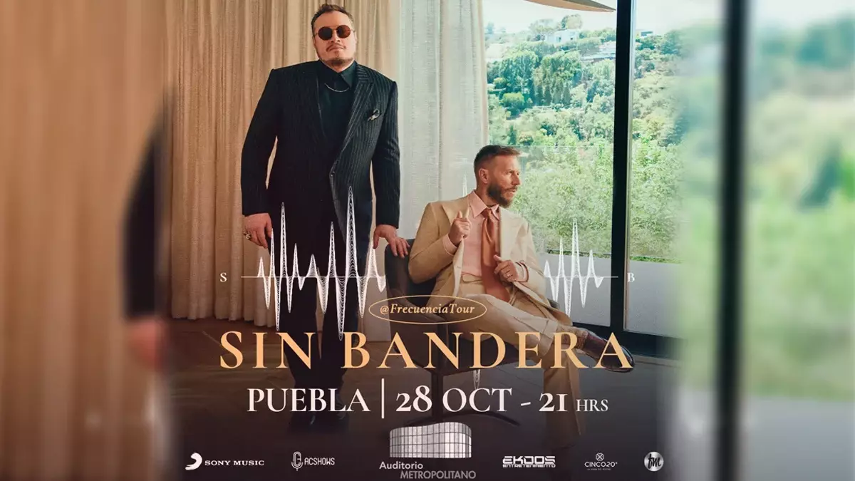 Sin Bandera presentará nueva gira y album en Puebla