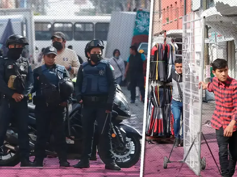 Todos los detalles del mega operativo contra ambulantes en el Centro Histórico de Puebla