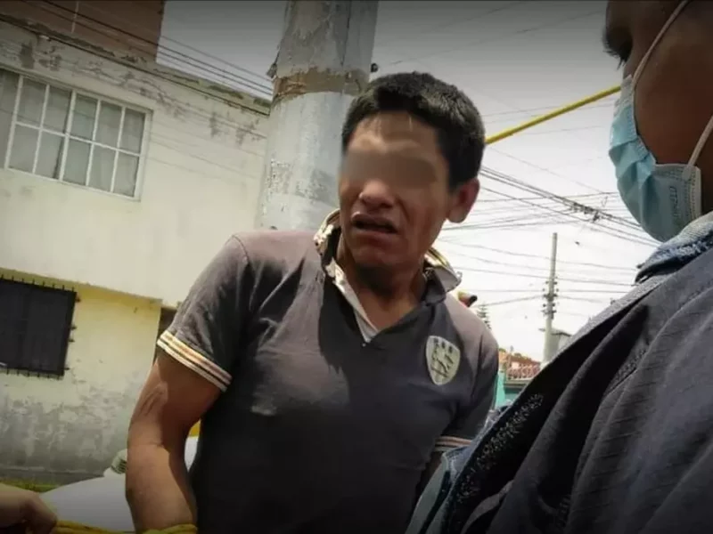 Ladrón intentó robarle una bici a un niño en Puebla.