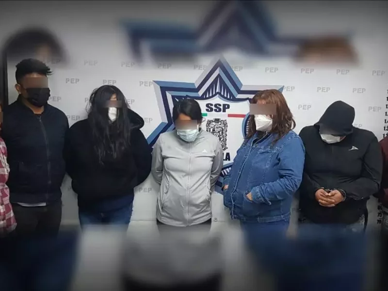 Detienen a ladrones del Estado de México en Puebla.
