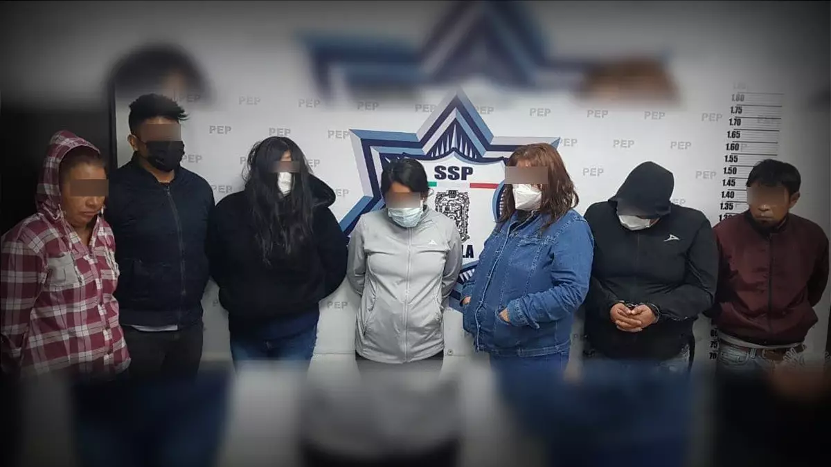 Detienen a ladrones del Estado de México en Puebla.