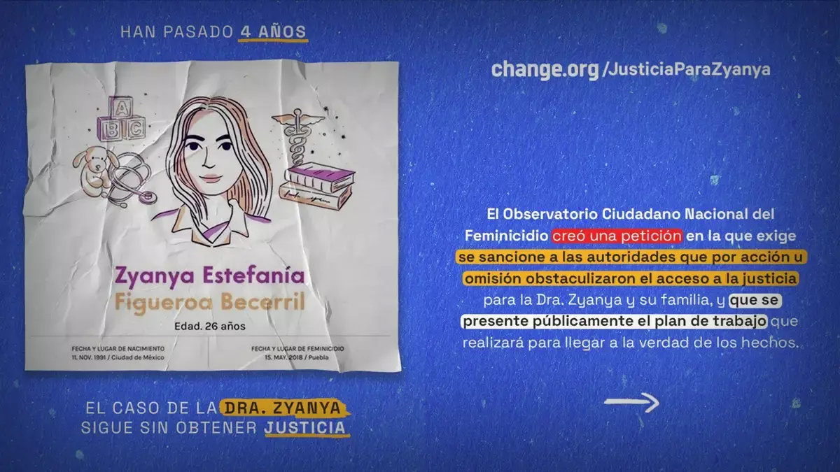 Por bloqueo al feminicidio de Zyanya piden sanción para fiscales de Puebla.