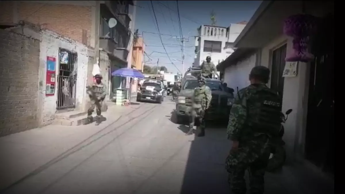 Realizan fuerte operativo en San Martín Texmelucan.