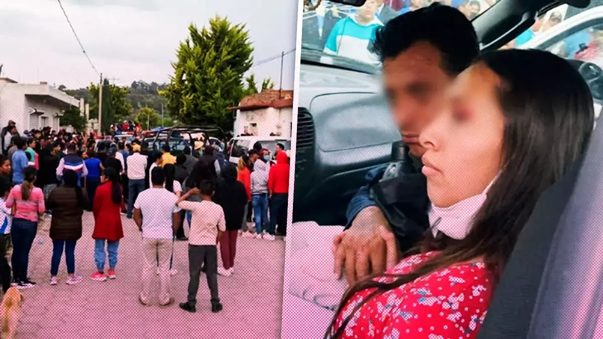 Repartidor de Mercado Libre y su hija casi son linchados en Acajete