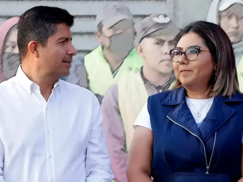 Eduardo Rivera y Genoveva Huerta.