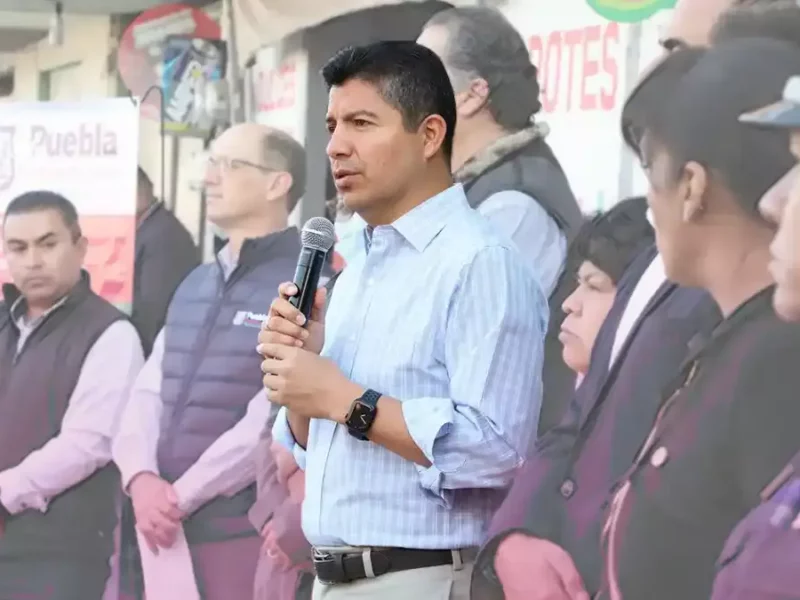 Eduardo Rivera, alcalde de Puebla.