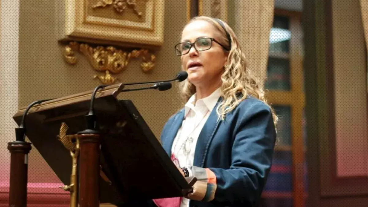 Olga Romero, diputada local por Morena.