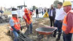Eduardo Rivera Pérez supervisa avance de obra del parque Romero Vargas