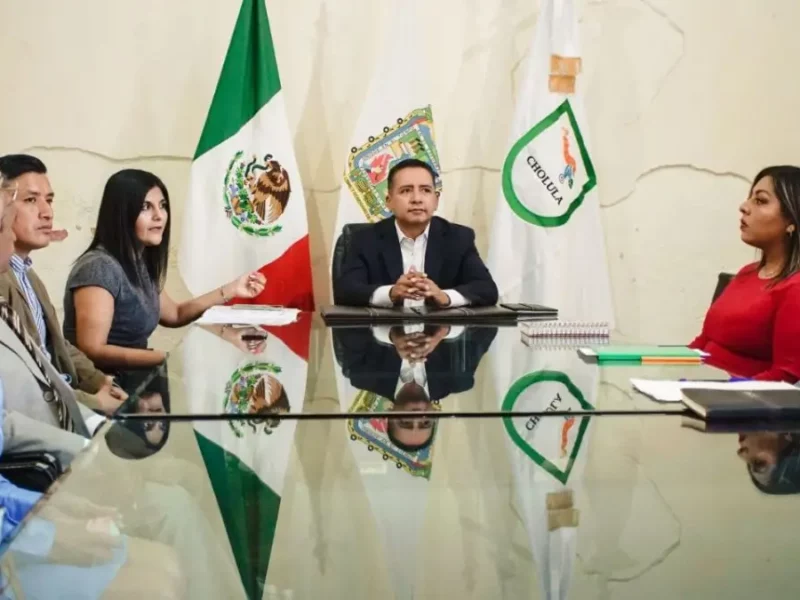 Edmundo Tlatehui, edil de San Andrés Cholula.