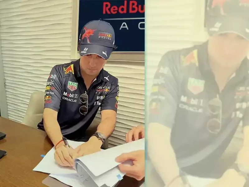 Sergio Pérez, piloto de F1 mexicano.
