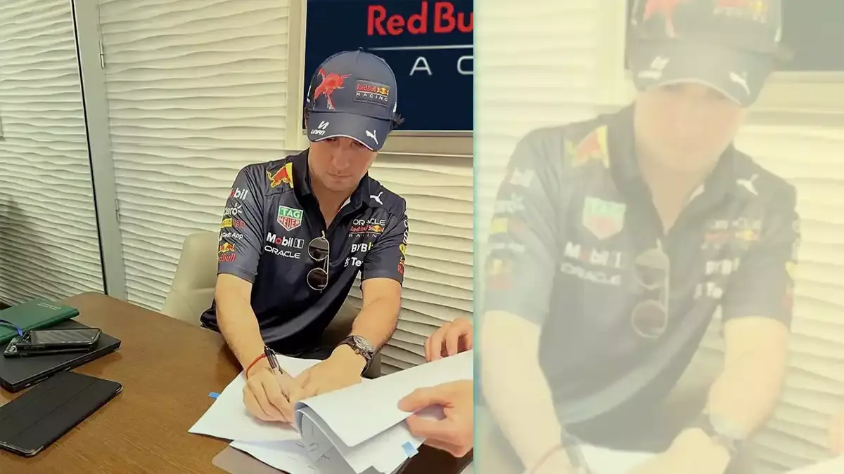 Sergio Pérez, piloto de F1 mexicano.