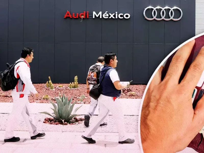 Sindicato de Audi amenaza con huelga en la planta de Puebla.