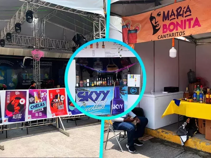 Sitios donde puedes comprar alcohol en la Feria de Puebla
