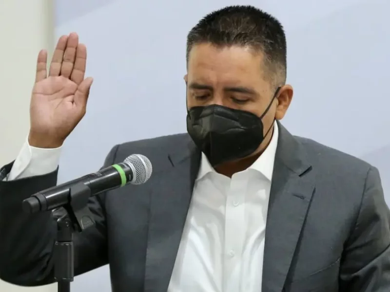 Edmundo Tlatehui, edil de San Andrés Cholula.
